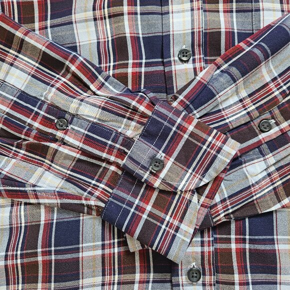 NWOT - Cremieux Soft Plaid Shirt - Picture 4 of 8